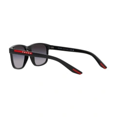 PRADA LINEA ROSSA PS 06YS - 1AB09U NERO | OCCHIALE DA SOLE UOMO UOMO CALIBRO 56