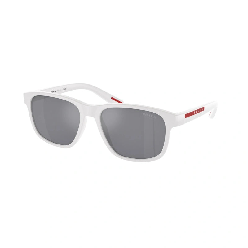 PRADA LINEA ROSSA PS 06YS - TWK40A GOMMA BIANCA | OCCHIALE DA SOLE UOMO CALIBRO 56