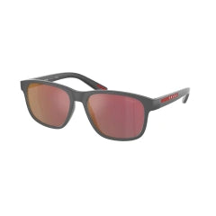 PRADA LINEA ROSSA PS 06YS - UFK10A GOMMA GRIGIA | OCCHIALE DA SOLE UOMO CALIBRO 56