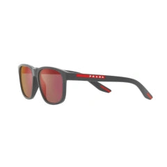 PRADA LINEA ROSSA PS 06YS - UFK10A GOMMA GRIGIA | OCCHIALE DA SOLE UOMO CALIBRO 56