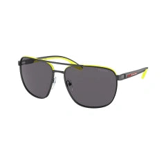 PRADA LINEA ROSSA PS 50YS - 17G01V NERO OPACO | OCCHIALE DA SOLE UOMO CALIBRO 62