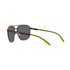 PRADA LINEA ROSSA PS 50YS - 17G01V NERO OPACO | OCCHIALE DA SOLE UOMO CALIBRO 62