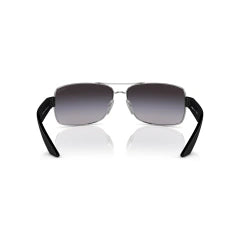 PRADA LINEA ROSSA PS 50ZS - 1BC09U ARGENTO | OCCHIALE DA SOLE UOMO CALIBRO 65