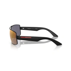 PRADA LINEA ROSSA PS 50ZS - 1BO10A NERO OPACO | OCCHIALE DA SOLE UOMO CALIBRO 65