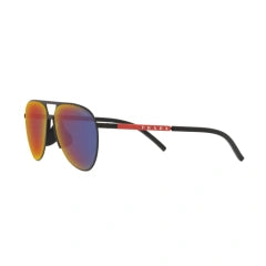 PRADA LINEA ROSSA PS 51XS - 1BO01M NERO OPACO | OCCHIALE DA SOLE UOMO CALIBRO 59