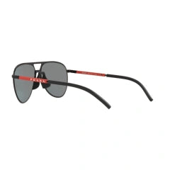 PRADA LINEA ROSSA PS 51XS - 1BO01M NERO OPACO | OCCHIALE DA SOLE UOMO CALIBRO 59