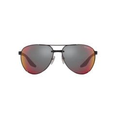 PRADA LINEA ROSSA PS 51YS - 1BO08F NERO OPACO | OCCHIALE DA SOLE UOMO CALIBRO 61