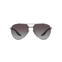 PRADA LINEA ROSSA PS 51YS - 5AV09U CANNA DI FUCILE | OCCHIALE DA SOLE UOMO CALIBRO 61
