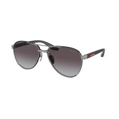 PRADA LINEA ROSSA PS 51YS - 5AV09U CANNA DI FUCILE | OCCHIALE DA SOLE UOMO CALIBRO 61