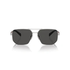 PRADA LINEA ROSSA PS 51ZS - 1BC06F ARGENTO | OCCHIALE DA SOLE UOMO CALIBRO 59