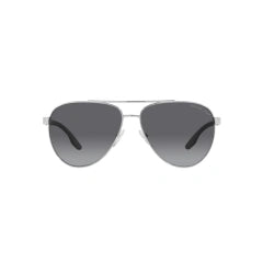 PRADA LINEA ROSSA PS 52YS - 1BC06G D'ARGENTO | OCCHIALE DA SOLE UOMO CALIBRO 61