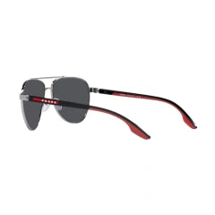 PRADA LINEA ROSSA PS 52YS - 5AV07G CANNA DI FUCILE | OCCHIALE DA SOLE UOMO CALIBRO 61