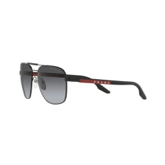 PRADA LINEA ROSSA PS 53XS - 1BO6G0 NERO OPACO | OCCHIALE DA SOLE UOMO CALIBRO 60