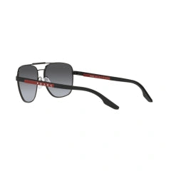 PRADA LINEA ROSSA PS 53XS - 1BO6G0 NERO OPACO | OCCHIALE DA SOLE UOMO CALIBRO 60