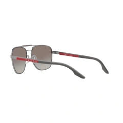 PRADA LINEA ROSSA PS 53XS - 7CQ02M CANNA DI FUCILE OPACO | OCCHIALE DA SOLE UOMO CALIBRO 60