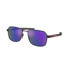 PRADA LINEA ROSSA PS 54WS - DG005U GOMMA NERA | OCCHIALE DA SOLE UOMO CALIBRO 74