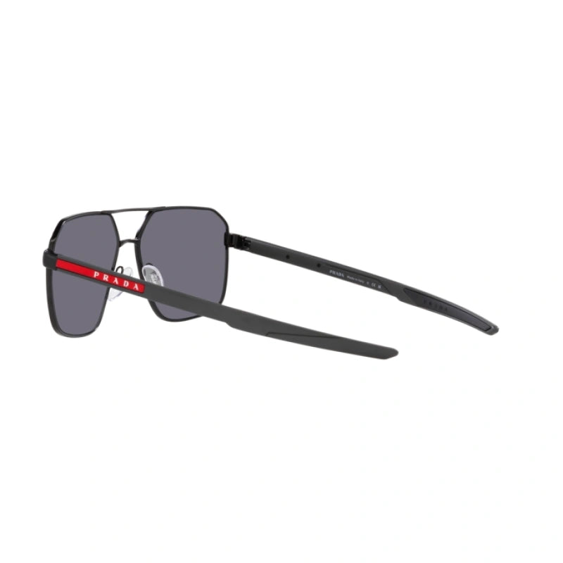 PRADA LINEA ROSSA PS 55WS - 1BO10A NERO OPACO | OCCHIALE DA SOLE UOMO CALIBRO 60
