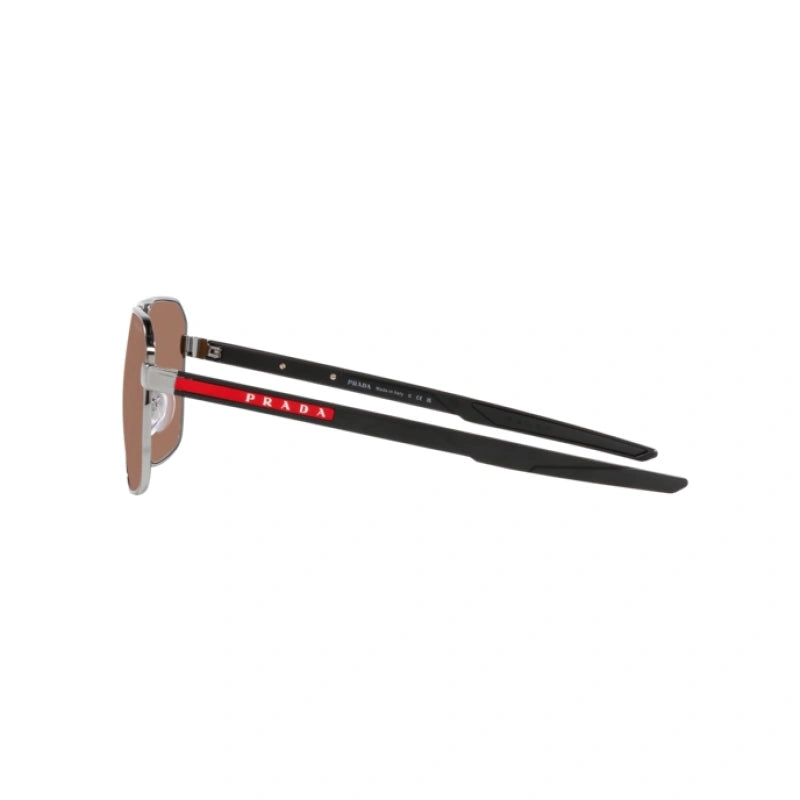 PRADA LINEA ROSSA PS 55WS - 5AV50A CANNA DI FUCILE | OCCHIALE DA SOLE UOMO CALIBRO 60