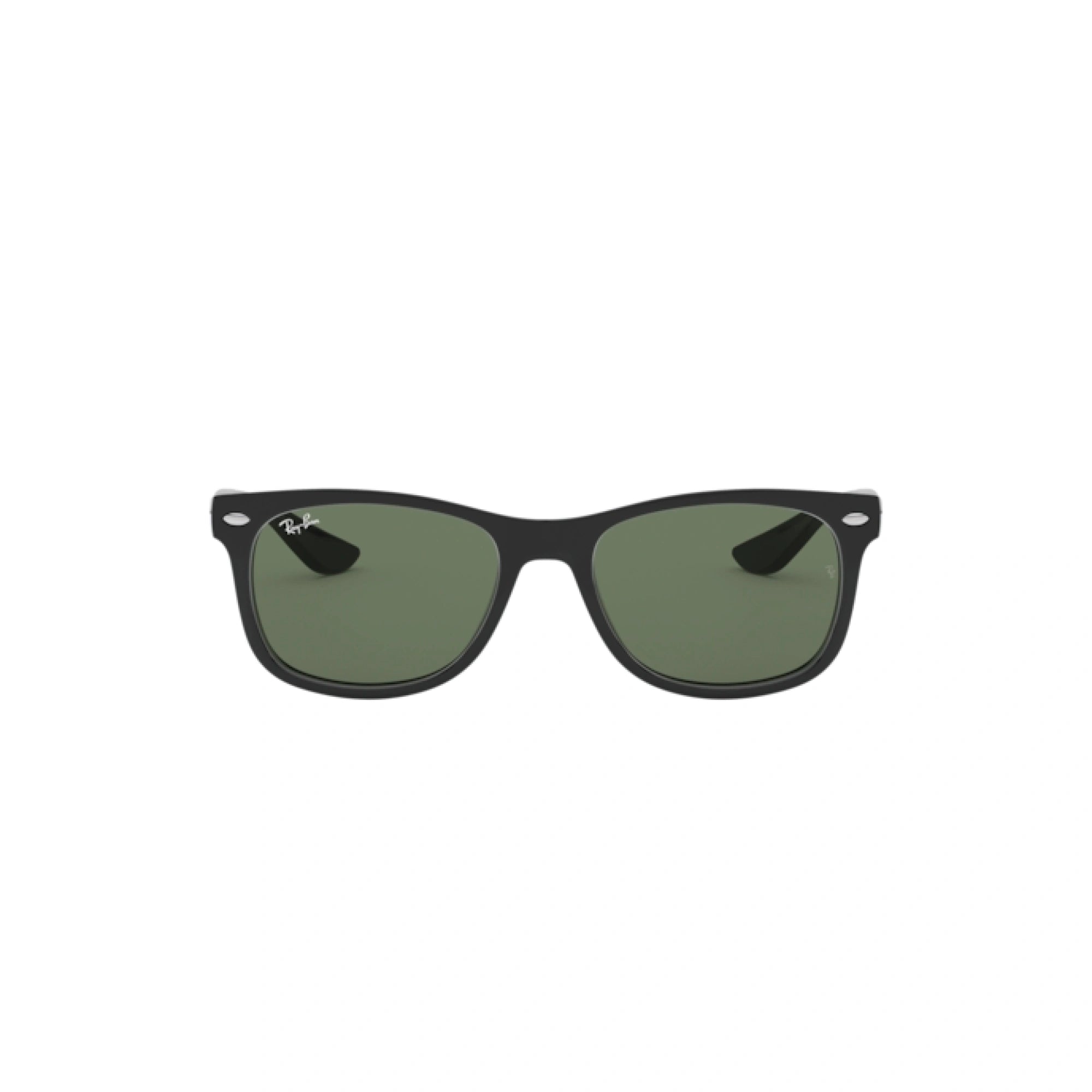 RAY-BAN JUNIOR RJ 9052S JUNIOR NEW WAYFARER 100/71 NERO | OCCHIALE DA SOLE BAMBINO UNISEX | CALIBRO 47