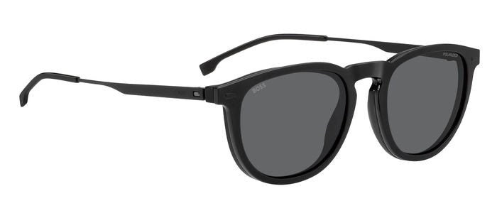 Asta di ricambio originale BOSS per occhiali modello R207092SUB150, colore nero.