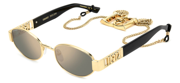 Asta ricambio originale DSQUARED2 per modello R207911000145 colore oro
