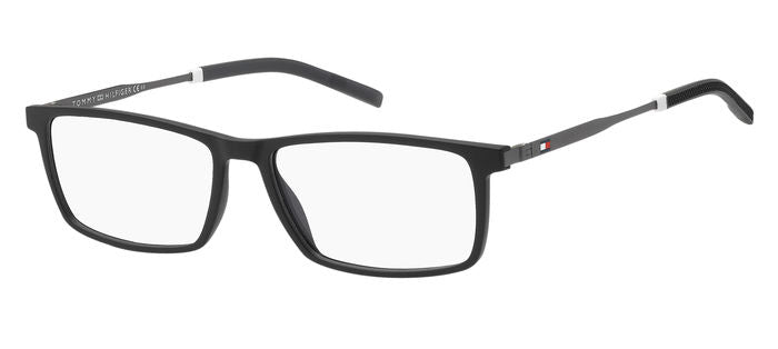 Asta di ricambio originale Tommy Hilfiger per occhiali, modello R104729003145, colore nero.