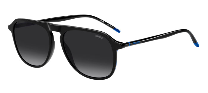 Occhiali da sole HUGO 207976 HG 1345/S da uomo di colore blu, frontale