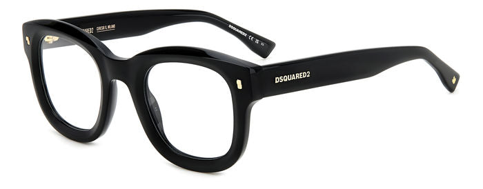 Asta originale nera di ricambio per occhiali DSQUARED2 modello R1072042M2145