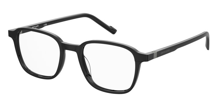Vite frontale ricambio originale per occhiali PIERRE CARDIN 0237008TA, colore nero.