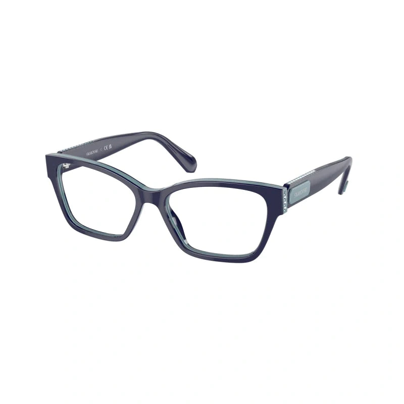 SWAROVSKI SK 2013 - 1018 BORDEAUX/NERO | OCCHIALE DA VISTA DONNA CALIBRO 54