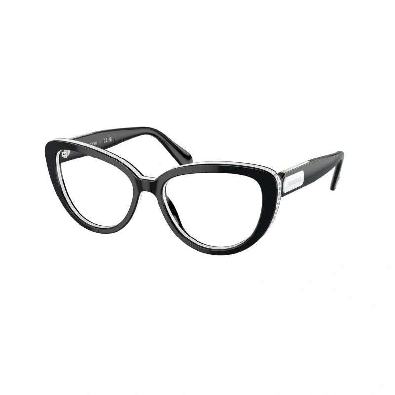 SWAROVSKI SK 2014 - 1015 NERO BIANCO | OCCHIALE DA VISTA DONNA CALIBRO 52