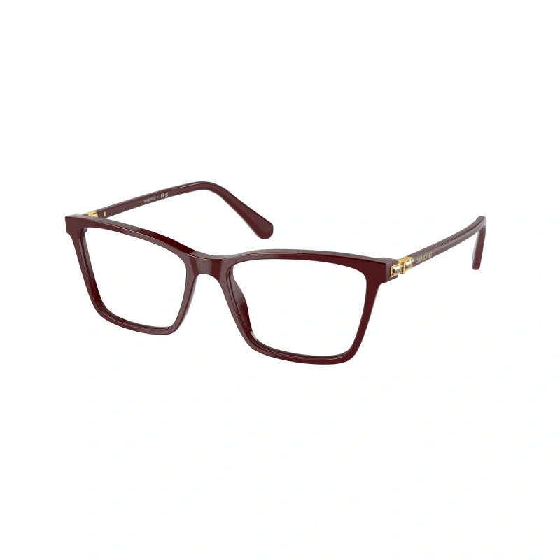SWAROVSKI SK 2015 1008 BURGUNDY WOMEN S EYEGLASSES CALIBER 53