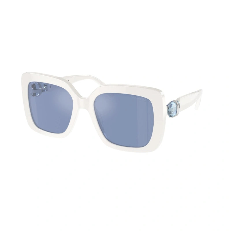 SWAROVSKI SK 6001 - 100355 BIANCO | OCCHIALE DA SOLE DONNA CALIBRO 55