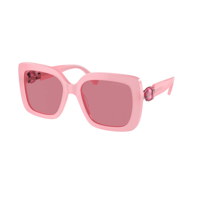 SWAROVSKI SK 6001 - 20019L ROSA OPALE | OCCHIALE DA SOLE DONNA CALIBRO 55