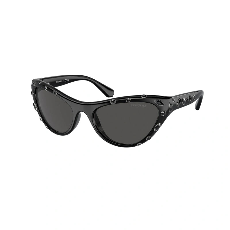 SWAROVSKI SK 6007 - 100187 NERO | OCCHIALE DA SOLE DONNA CALIBRO 57