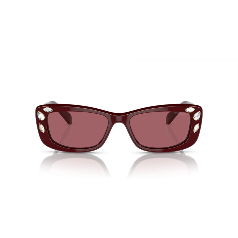 SWAROVSKI SK 6008 - 100869 BORGOGNA | OCCHIALE DA SOLE DONNA CALIBRO 54