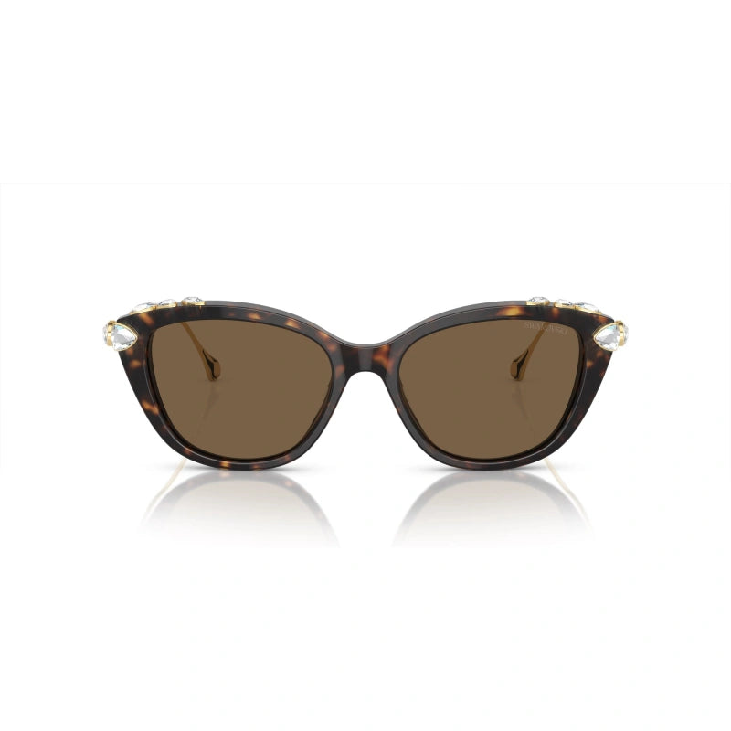 SWAROVSKI SK 6010 - 100273 HAVANA | WOMEN'S SUNGLASSES, CALIBER 53