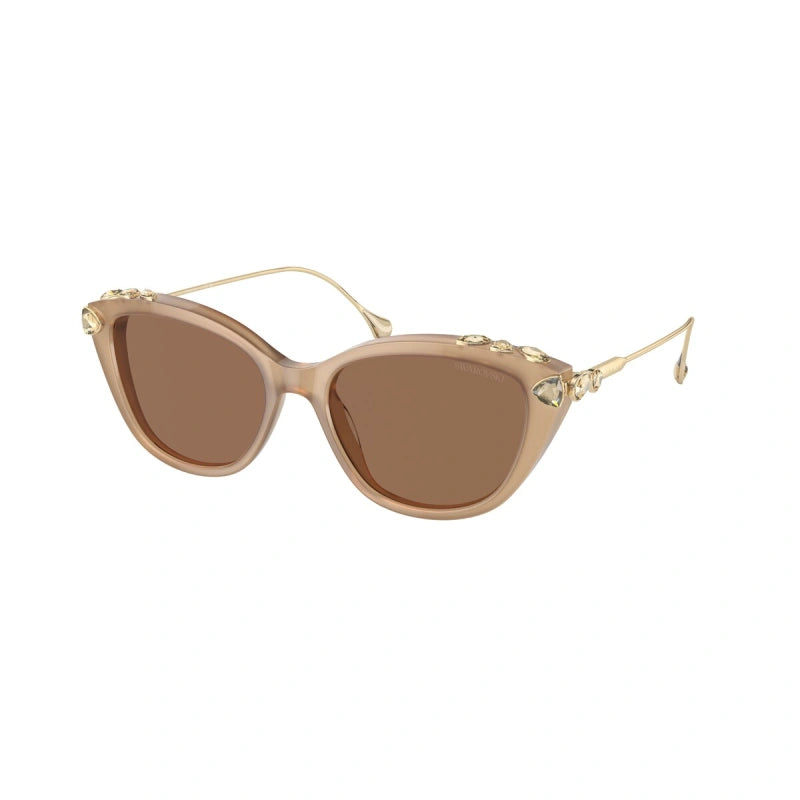 SWAROVSKI SK 6010 - 2002OK BEIGE OPALE | OCCHIALE DA SOLE DONNA CALIBRO 53