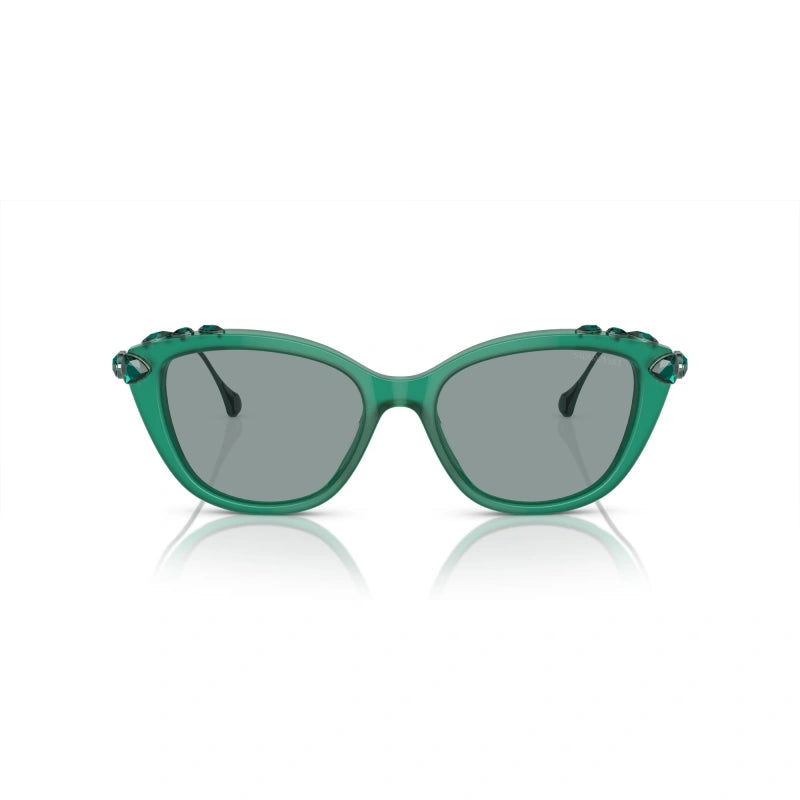 SWAROVSKI SK 6010 - 2003/1 VERDE OPALE | OCCHIALE DA SOLE DONNA CALIBRO 53