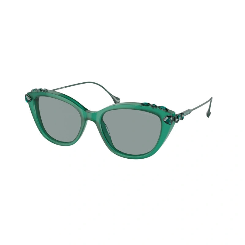 SWAROVSKI SK 6010 - 2003/1 VERDE OPALE | OCCHIALE DA SOLE DONNA CALIBRO 53
