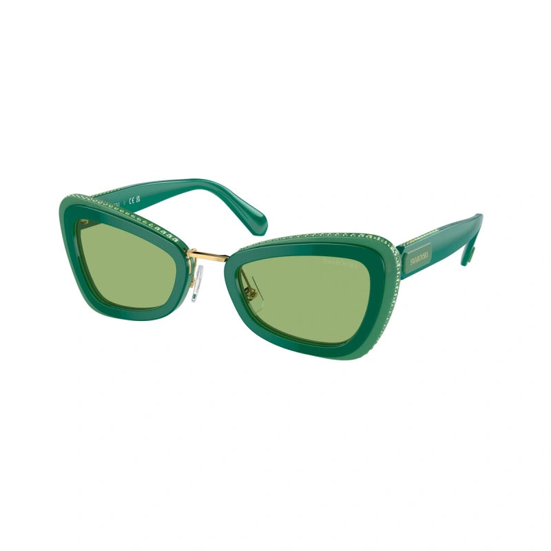 SWAROVSKI SK 6012 - 1014/2 VERDE | OCCHIALE DA SOLE DONNA CALIBRO 52