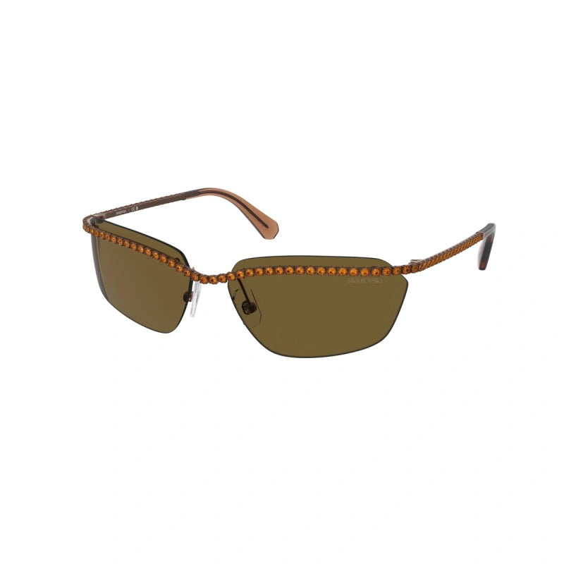 SWAROVSKI SK 7001 - 400273 MARRONE | OCCHIALE DA SOLE DONNA CALIBRO 64
