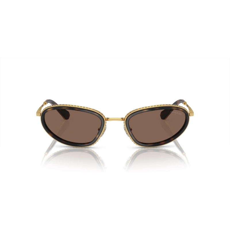 SWAROVSKI SK 7004 - 400473 ORO/NERO | OCCHIALE DA SOLE DONNA CALIBRO 55