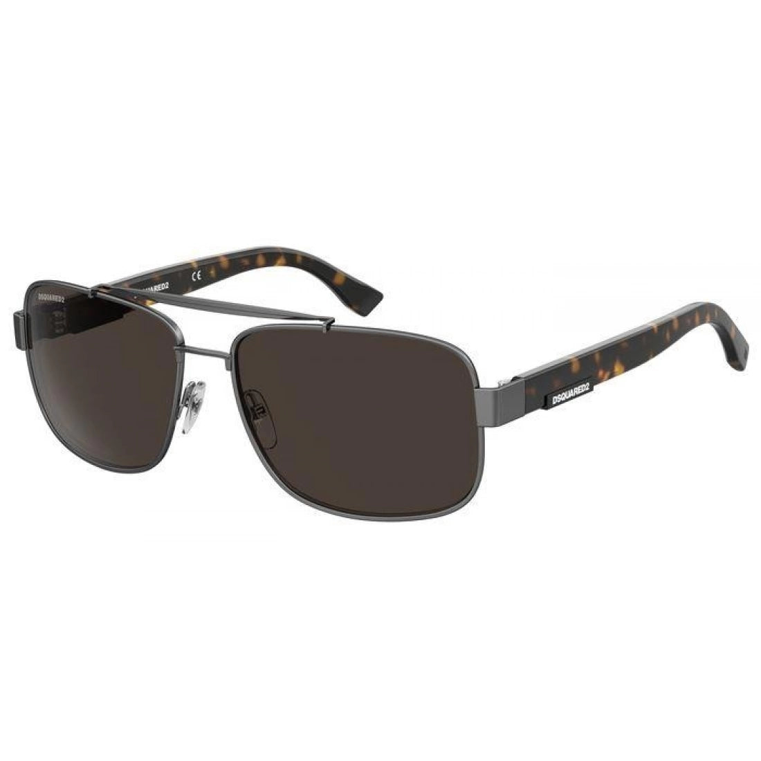 OCCHIALE DA SOLE UOMO DSQUARED2 D2 0001/S - KJ1 70 RUTENIO SCURO