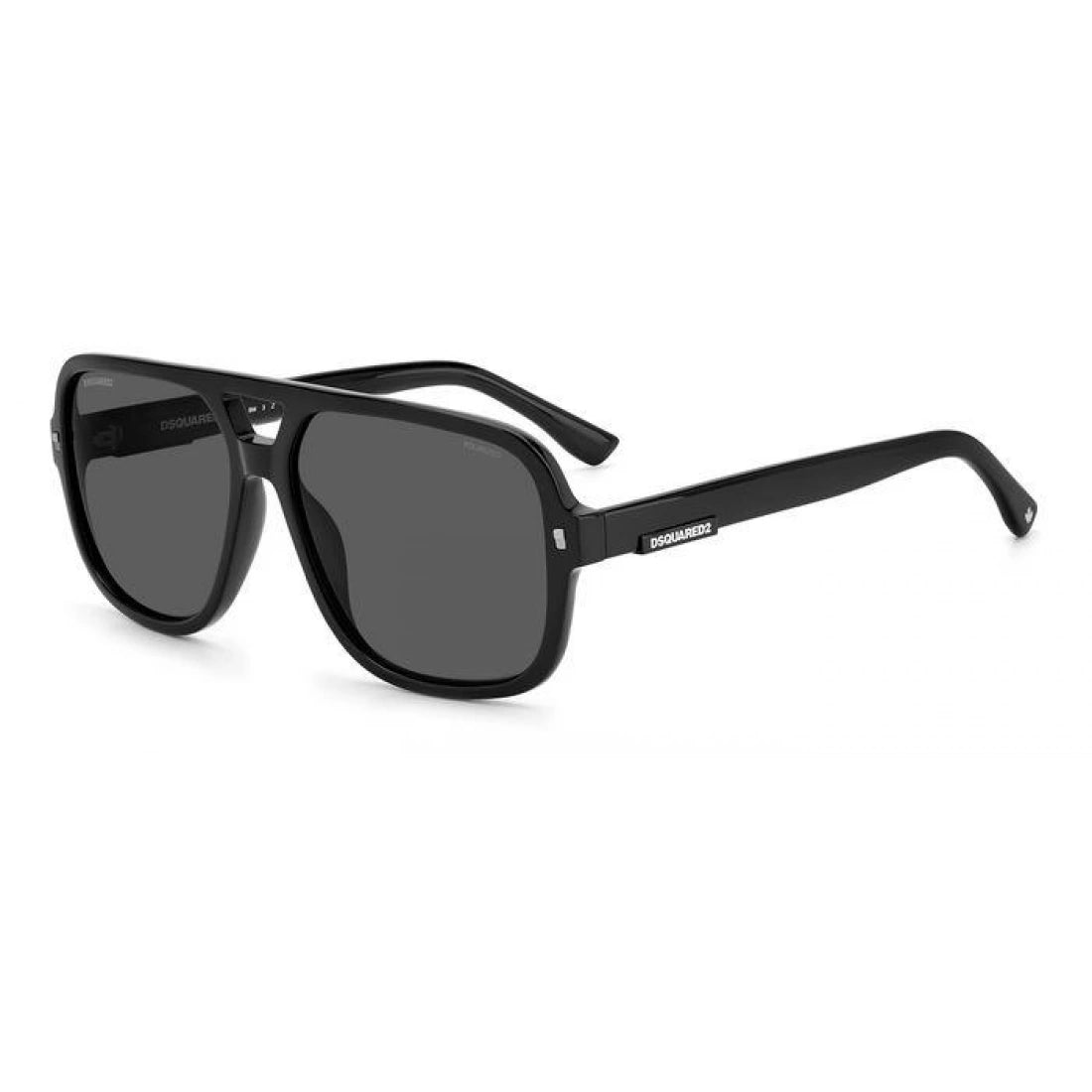 OCCHIALE DA SOLE UOMO DSQUARED2 D2 0003/S - ANS M9 RUTENIO NERO SCURO