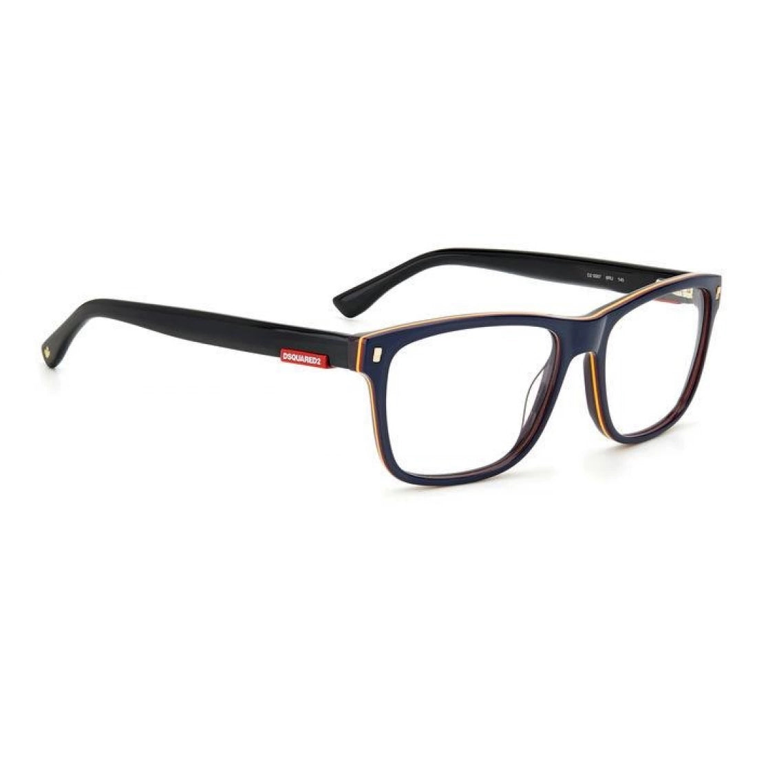 OCCHIALE DA VISTA UOMO DSQUARED2 D2 0007 - 8RU BLU ROSSO