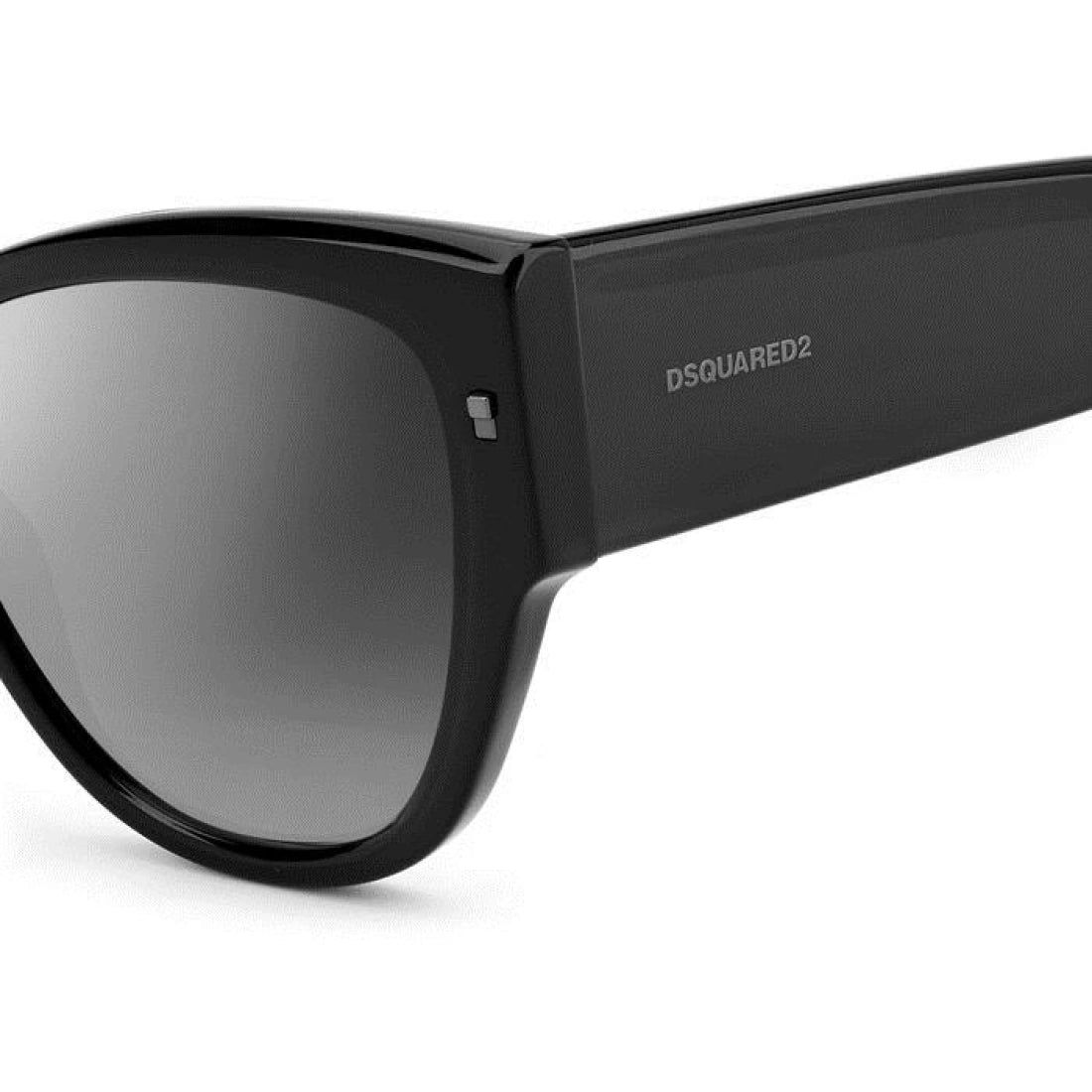 OCCHIALE DA SOLE DONNA DSQUARED2 D2 0016/S - 807 GO NERO