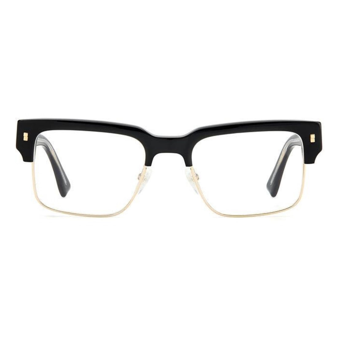 OCCHIALE DA VISTA UOMO DSQUARED2 D2 0020 - 2M2 ORO NERO CALIBRO 51