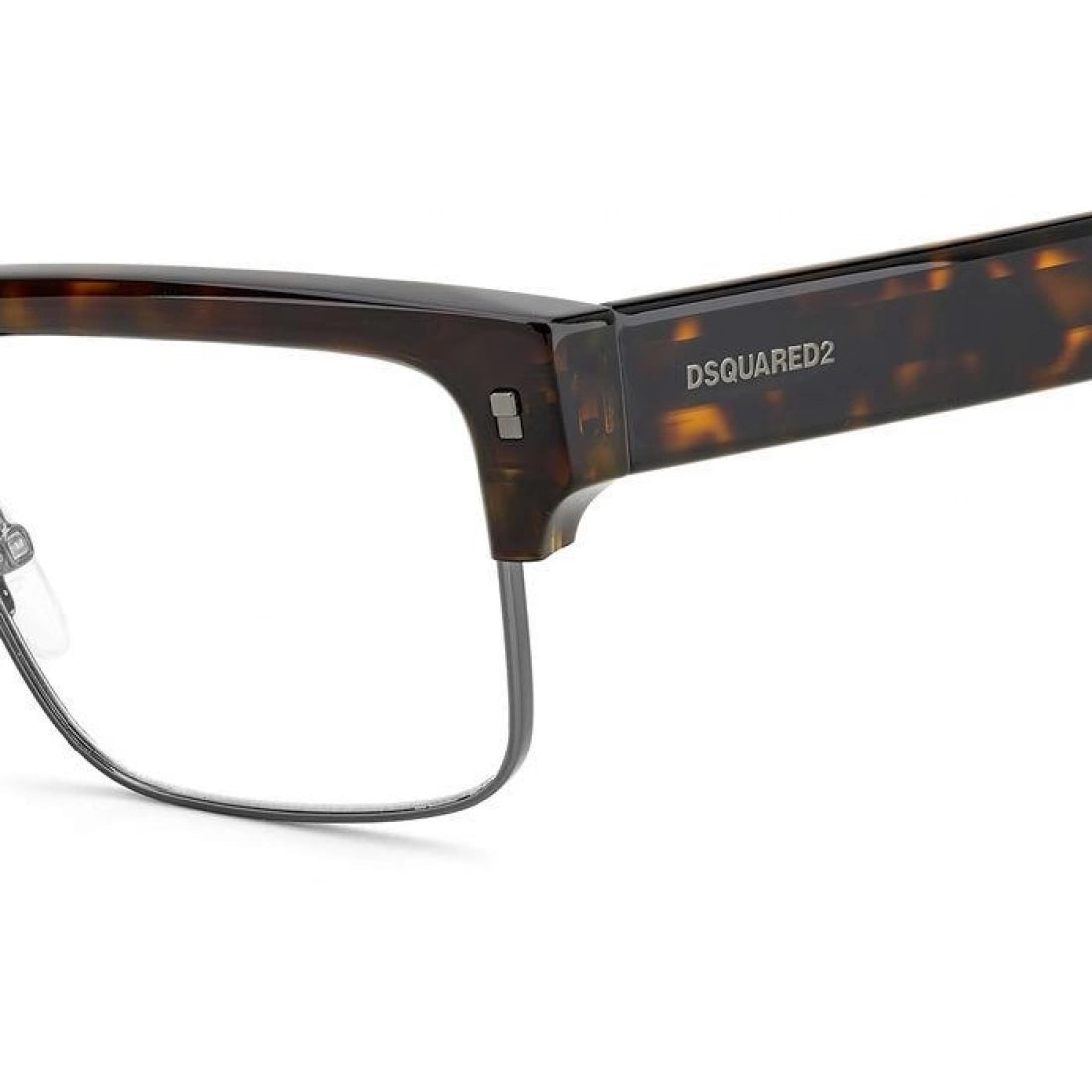 OCCHIALE DA VISTA UOMO DSQUARED2 D2 0020 - 4HU AVANA RUTENIO SCURO CALIBRO 51