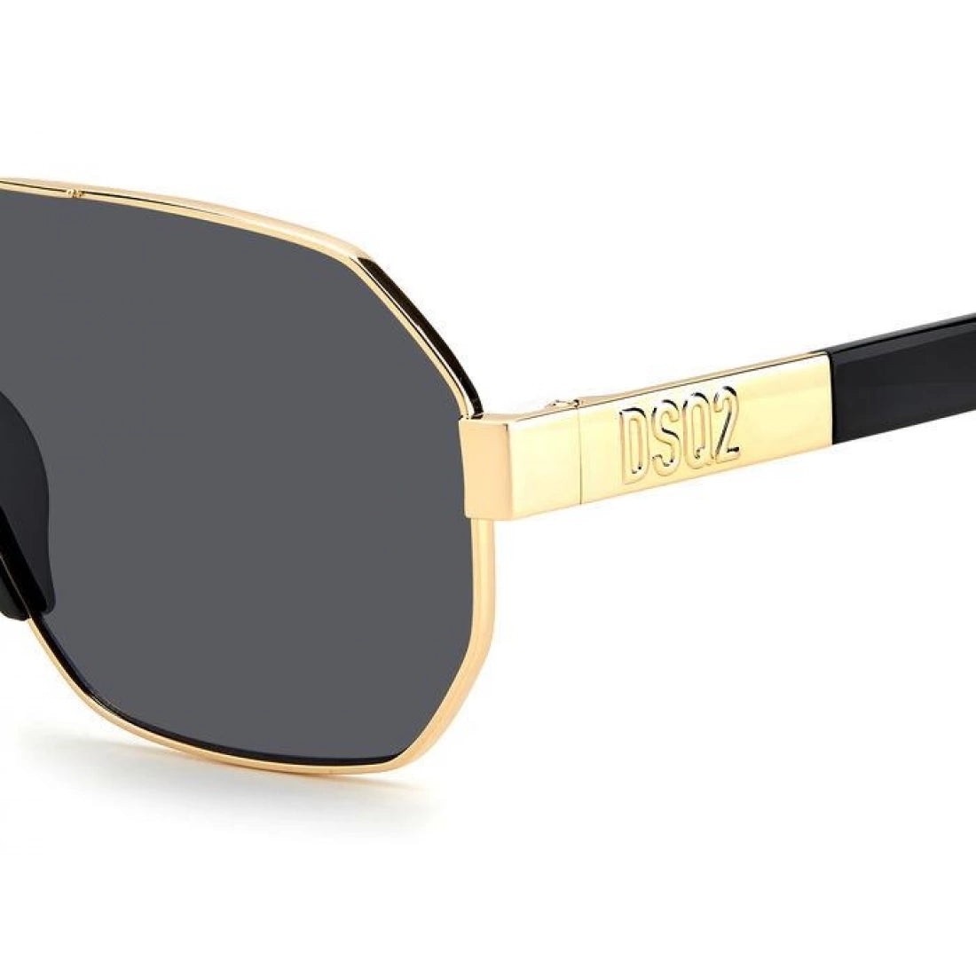 OCCHIALE DA SOLE UOMO DSQUARED2 D2 0028/S - RHL IR NERO ORO